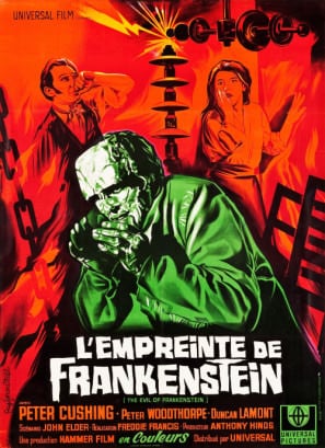 Poster of The Evil of Frankenstein