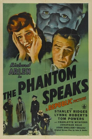 The Phantom Speaks poster
