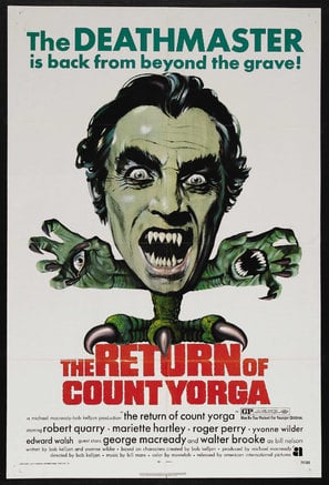 The Return of Count Yorga poster