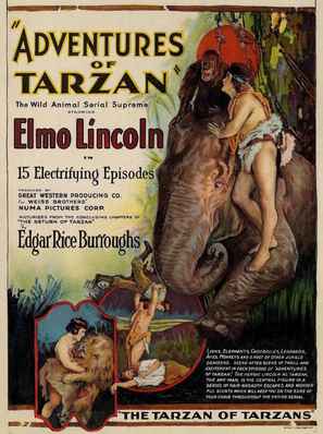Poster of Adventures of Tarzan