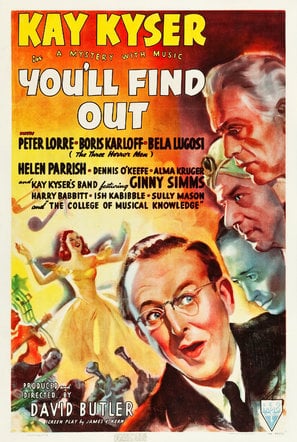 You’ll Find Out poster