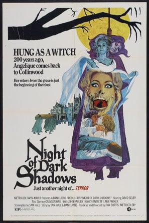Night of Dark Shadows poster