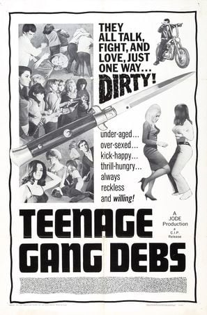 Poster of Teenage Gang Debs