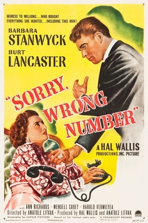 Poster of Sorry, Wrong Number