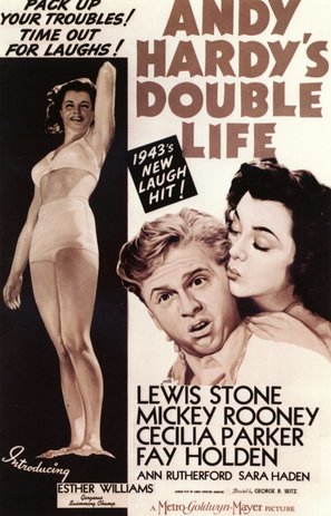 Andy Hardy’s Double Life poster