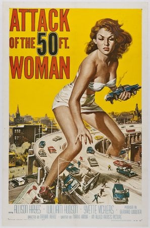 Attack of the 50 Foot Woman poster