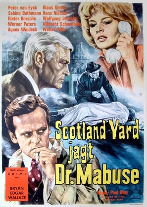 Dr. Mabuse vs. Scotland Yard poster