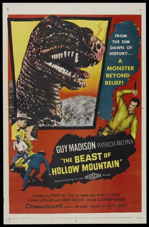 Poster of The Beast of Hollow Mountain