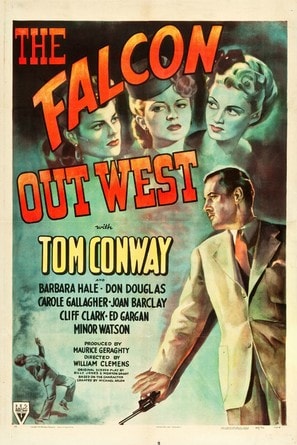Poster of The Falcon Out West