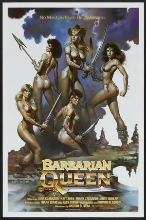 Barbarian Queen poster