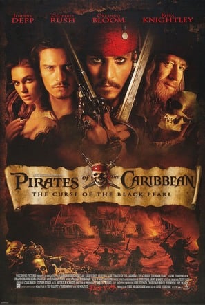 Poster of Pirates of the Caribbean: The Curse of the Black Pearl