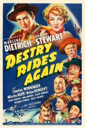 Destry Rides Again poster