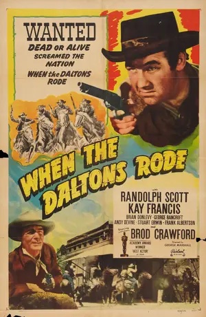 When the Daltons Rode poster