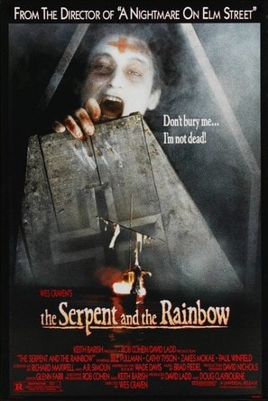 The Serpent and the Rainbow poster