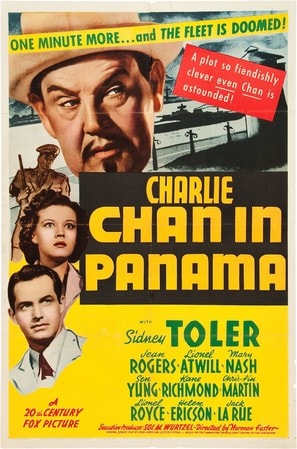 Charlie Chan in Panama poster