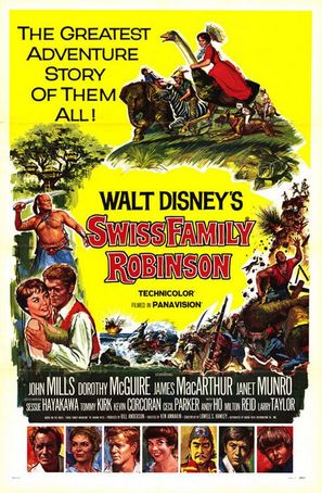 Swiss Family Robinson poster