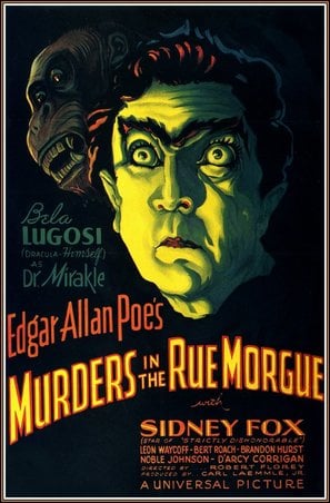 Poster of Murders in the Rue Morgue