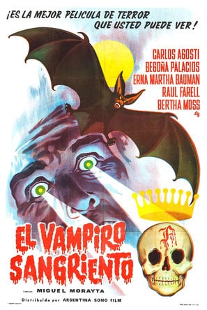 The Bloody Vampire poster