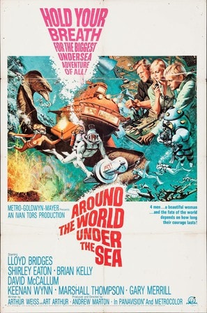 Poster of Around the World Under the Sea