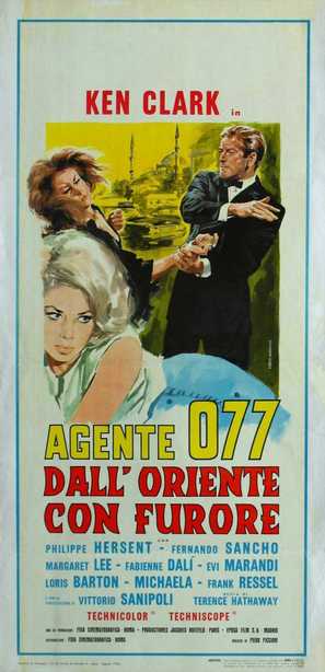 Poster of Agent 077 Fury in the Orient