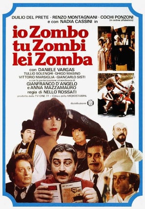 Poster of Io zombo, tu zombi, lei zomba