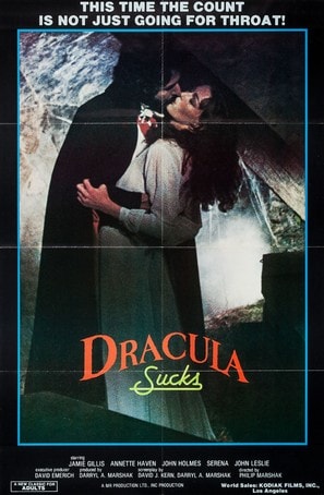 Poster of Dracula Sucks