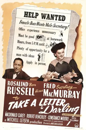 Poster for Take a Letter, Darling