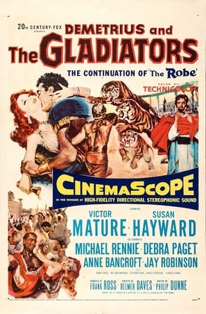 Poster of Demetrius and the Gladiators