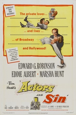 Actors and Sin poster