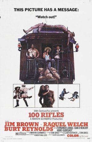 Poster of 100 Rifles