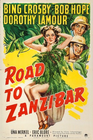 Road to Zanzibar poster
