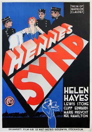 The Sin of Madelon Claudet poster
