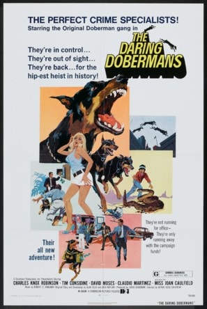 Poster of The Daring Dobermans