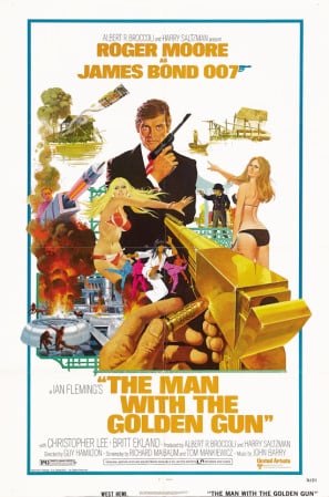 The Man with the Golden Gun poster