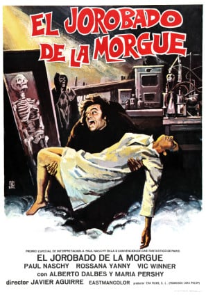 Hunchback of the Morgue poster