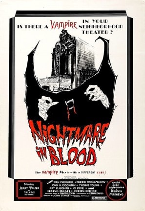 Nightmare in Blood poster