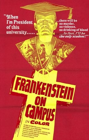 Poster of Dr. Frankenstein on Campus