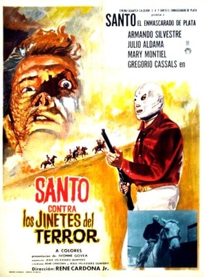 Poster of Santo vs. the Riders of Terror