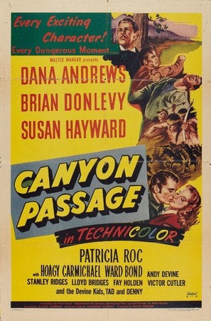 Canyon Passage poster