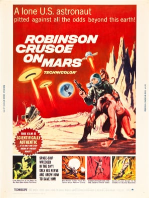Poster of Robinson Crusoe on Mars