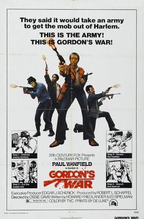 Gordon’s War poster