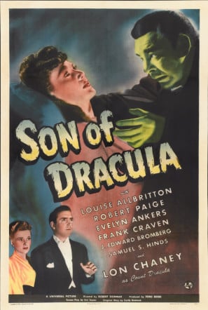 Son of Dracula poster