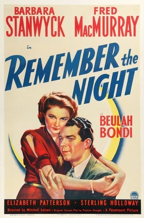 Remember the Night poster