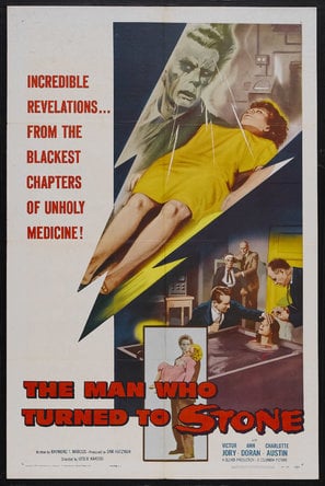 The Man Who Turned to Stone poster