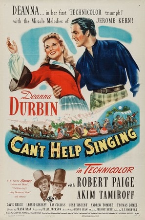 Can’t Help Singing poster