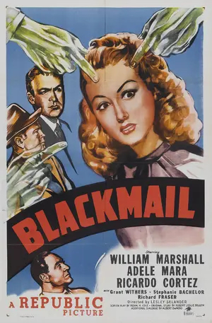 Blackmail poster
