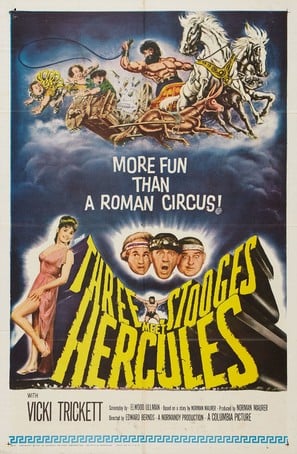 Poster of The Three Stooges Meet Hercules