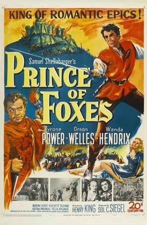 Prince of Foxes poster