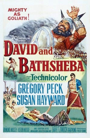 Poster of David and Bathsheba