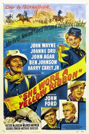 Poster of She Wore a Yellow Ribbon